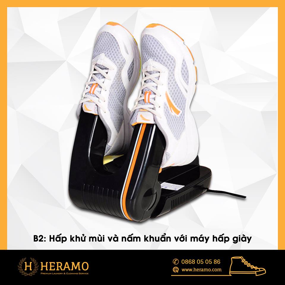 heramo.com - Dịch vụ vệ sinh giày cao cấp của HERAMO cam kết luôn làm bạn hài lòng