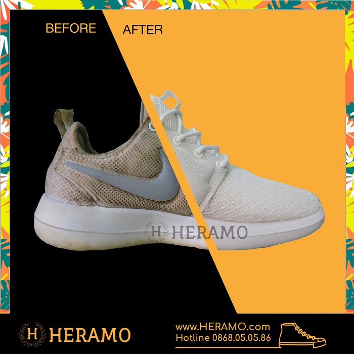 heramo.com - Cách tẩy ố giày cho giày yêu trắng sáng như mới cùng HERAMO